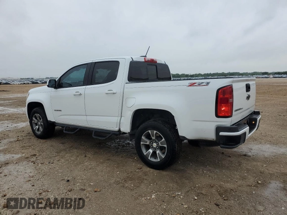 2019 Chevrolet Colorado 2WD Z71 with VIN 1GCGSDEN7K1202545, listed as a Copart auction lot 55469215 with 83,786 mi miles and Clean title. Bid and sale history available at DreamBid. Image 2.