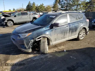 2017 Toyota RAV4 Limited with VIN 2T3DFREV1HW576163, listed as a Copart auction lot 43960005 with 79,342 mi miles and Salvage Title. Bid and sale history available at carsss.com. Image 1.