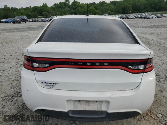 2016 Dodge Dart SE with VIN 1C3CDFAA7GD643710, listed as a Copart auction lot 54407805 with 175,091 mi miles and Clean Title. Bid and sale history available at carsss.com. Image 6.