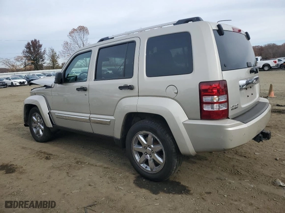 2009 Jeep Liberty Limited with VIN 1J8GN58K39W507318, listed as a Copart auction lot 80220504 with 222,541 mi miles and Salvage Title. Bid and sale history available at carsss.com. Image 2.