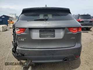 2018 Jaguar F-Pace 30t Premium with VIN SADCJ2GX2JA235993, listed as a Copart auction lot 55149465 with 107,291 mi miles and Salvage title. Bid and sale history available at DreamBid. Image 6.