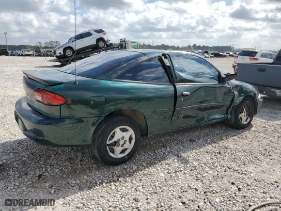 2002 Chevrolet Cavalier with VIN 1G1JC124427147667, listed as a Copart auction lot 82295574 with 41,540 mi miles and Salvage Title. Bid and sale history available at carsss.com. Image 3.