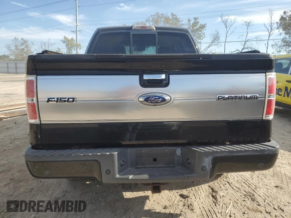 2009 Ford F-150 XL with VIN 1FTPW14V39FA46411, listed as a Copart auction lot 77964244 with 267,792 mi miles and Salvage title. Bid and sale history available at DreamBid. Image 6.