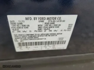 2016 Ford Explorer with VIN 1FM5K7B83GGB58714, listed as a Copart auction lot 51341555 with 57,004 mi miles and Salvage Title. Bid and sale history available at carsss.com. Image 16.