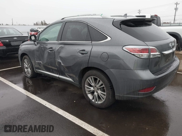 2013 Lexus RX 350 with VIN 2T2BK1BA9DC198874, listed as a IAAI auction lot 41798470 with 126,207 mi miles and . Bid and sale history available at DreamBid. Image 3.