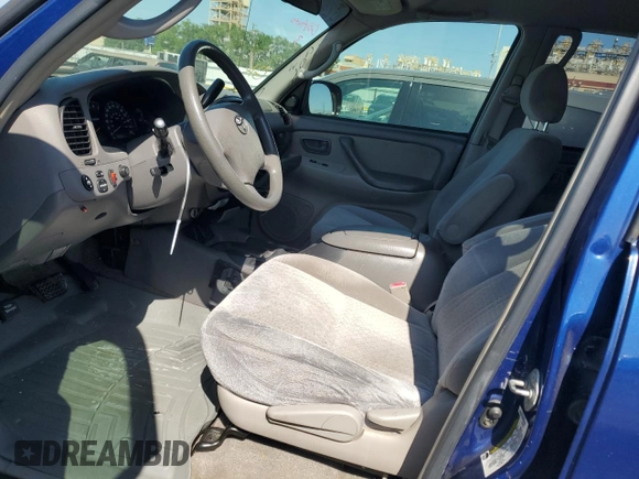 2006 Toyota Tundra SR5 with VIN 5TBET34186S514226, listed as a Copart auction lot 52534735 with 68,202 mi miles and Salvage Title. Bid and sale history available at DreamBid. Image 7.