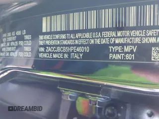 2017 Jeep Renegade Deserthawk с VIN ZACCJBCB5HPE46010, выставлен на аукционе IAAI как лот 41350075 с пробегом 126 623 миль миль и . История ставок и продаж доступна на DreamBid. Изображение 9.