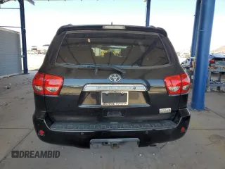 2012 Toyota Sequoia Limited with VIN 5TDJY5G1XCS066467, listed as a Copart auction lot 71124024 with 153,349 mi miles and Salvage Title. Bid and sale history available at carsss.com. Image 6.