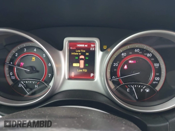 2015 Dodge Journey SXT with VIN 3C4PDCBG2FT649308, listed as a IAAI auction lot 42285409 with 140,668 mi miles and . Bid and sale history available at DreamBid. Image 7.