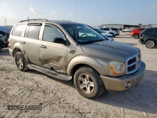2004 Dodge Durango SLT with VIN 1D4HD48N64F205844, listed as a Copart auction lot 60655835 with 192,935 mi miles and Salvage title. Bid and sale history available at DreamBid. Image 4.