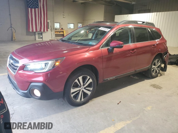 2019 Subaru Outback Limited z VIN 4S4BSANC2K3340582, wystawiony jako Copart lot #55797075 z przebiegiem 72 962 mil mil oraz Szkody całkowita. Historia ofert i sprzedaży dostępna na DreamBid. Obrazek 1.