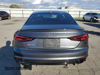 2018 Audi RS 5 z VIN WUAPWAF5XJA905267, wystawiony jako Copart lot #47817075 z przebiegiem 49 962 mil mil oraz Szkoda całkowita • Salvage title. Historia ofert i sprzedaży dostępna na DreamBid. Obrazek 6.