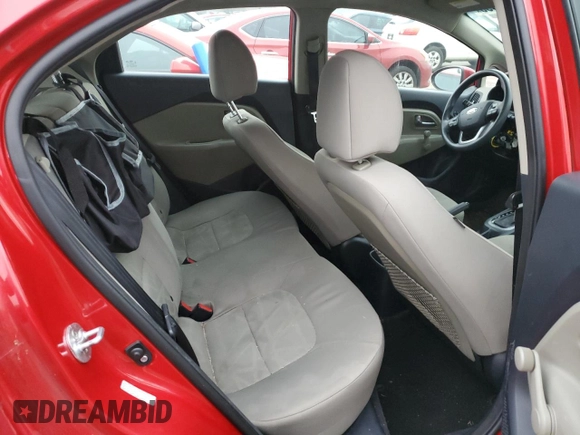 2015 Kia Rio LX with VIN KNADM5A32F6515886, listed as a Copart auction lot 88141195 with 0 mi miles and Clean Title. Bid and sale history available at carsss.com. Image 10.