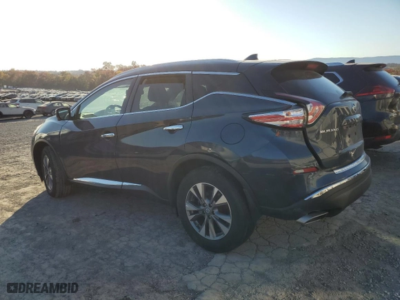 2017 Nissan Murano SL with VIN 5N1AZ2MH3HN107544, listed as a Copart auction lot 77431444 with 59,054 mi miles and Salvage Title. Bid and sale history available at carsss.com. Image 2.