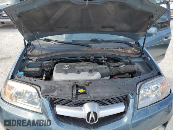 2005 Acura MDX Touring with VIN 2HNYD18695H552874, listed as a Copart auction lot 77090404 with 0 mi miles and Salvage Title. Bid and sale history available at carsss.com. Image 12.