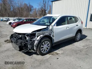 2020 Nissan Rogue S with VIN 5N1AT2MV1LC803668, listed as a Copart auction lot 50728675 with 34,720 mi miles and Salvage Title. Bid and sale history available at carsss.com. Image 1.