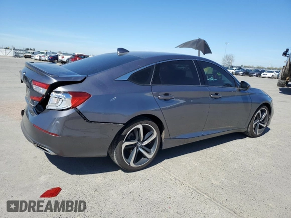 2019 Honda Accord Sedan Sport 1.5T with VIN 1HGCV1F3XKA174131, listed as a Copart auction lot 50574325 with 67,601 mi miles and Salvage Title. Bid and sale history available at carsss.com. Image 3.