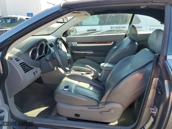 2008 Chrysler Sebring Limited with VIN 1C3LC65MX8N635006, listed as a Copart auction lot 73056414 with 129,443 mi miles and Salvage Title. Bid and sale history available at carsss.com. Image 7.