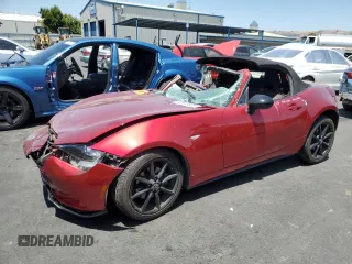 2019 Mazda MX-5 Miata Club with VIN JM1NDAC72K0311747, listed as a Copart auction lot 62513625 with Not provided miles and Salvage title. Bid and sale history available at DreamBid. Image 1.