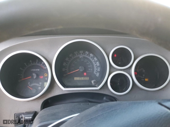 2010 Toyota Tundra 4WD Truck with VIN 5TFUY5F18AX129295, listed as a Copart auction lot 49844585 with 251,009 mi miles and Clean Title. Bid and sale history available at carsss.com. Image 9.