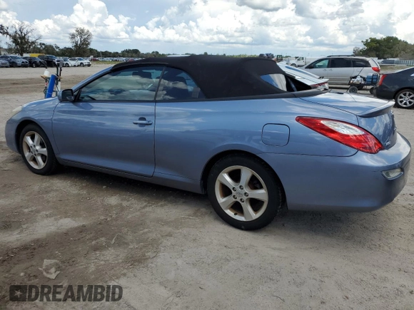 2007 Toyota Solara SE with VIN 4T1FA38P07U114718, listed as a Copart auction lot 68297604 with 91,401 mi miles and Salvage Title. Bid and sale history available at carsss.com. Image 2.
