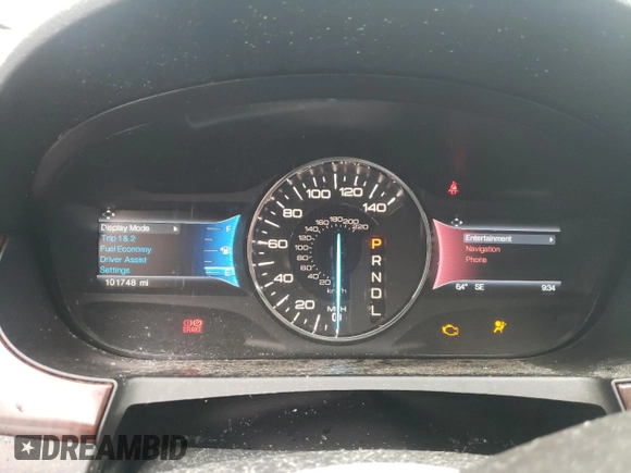 2014 Ford Edge Limited with VIN 2FMDK3K95EBB53533, listed as a Copart auction lot 71374024 with 101,748 mi miles and Salvage Title. Bid and sale history available at carsss.com. Image 9.