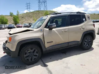 2017 Jeep Renegade Trailhawk with VIN ZACCJBCBXHPE97129, listed as a Copart auction lot 57259825 with 71,380 mi miles and Non repairable. Bid and sale history available at DreamBid. Image 1.