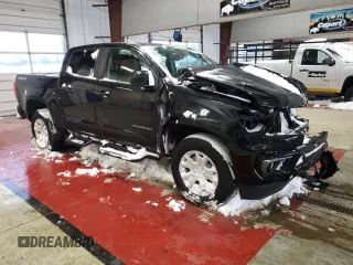 2022 Chevrolet Colorado 4WD LT with VIN 1GCGTCEN3N1136961, listed as a Copart auction lot 89175325 with 60,438 mi miles and Salvage Title. Bid and sale history available at carsss.com. Image 4.