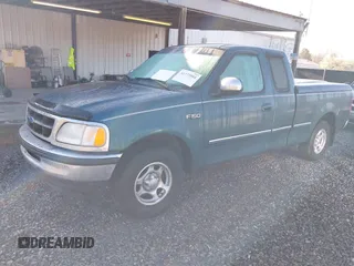 1997 Ford F-150 with VIN 1FTDX1728VND00843, listed as a IAAI auction lot 41773901 with 143,747 mi miles and . Bid and sale history available at DreamBid. Image 2.