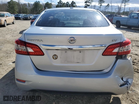 2015 Nissan Sentra SL with VIN 3N1AB7AP1FY217609, listed as a Copart auction lot 47180465 with 99,706 mi miles and Salvage Title. Bid and sale history available at DreamBid. Image 6.