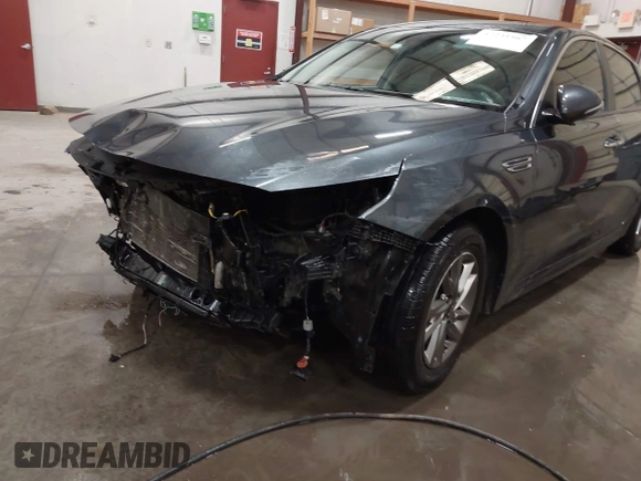 2019 Kia Optima LX with VIN 5XXGT4L33KG375854, listed as a IAAI auction lot 42235507 with 87,789 mi miles and . Bid and sale history available at DreamBid. Image 19.