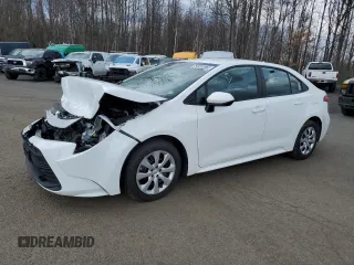 2024 Toyota Corolla LE with VIN 5YFB4MDE4RP164557, listed as a Copart auction lot 53449675 with 26,733 mi miles and Salvage Title. Bid and sale history available at carsss.com. Image 1.