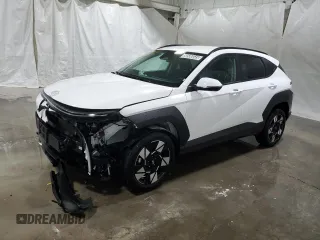 2025 Hyundai Kona SEL with VIN KM8HBCAB6SU195818, listed as a Copart auction lot 50586545 with 11,429 mi miles and Clean Title. Bid and sale history available at carsss.com. Image 1.