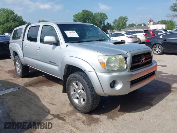 2005 Toyota Tacoma with VIN 5TELU42N45Z137094, listed as a IAAI auction lot 42585551 with 331,546 mi miles and . Bid and sale history available at DreamBid. Image 1.