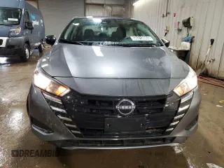 2024 Nissan Versa S with VIN 3N1CN8DV9RL910722, listed as a Copart auction lot 50313065 with 24,587 mi miles and Salvage Title. Bid and sale history available at carsss.com. Image 5.