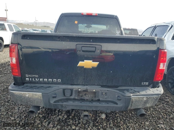 2013 Chevrolet Silverado 1500 LTZ with VIN 3GCPKTE7XDG281046, listed as a Copart auction lot 49463365 with 154,478 mi miles and Salvage Title. Bid and sale history available at carsss.com. Image 6.