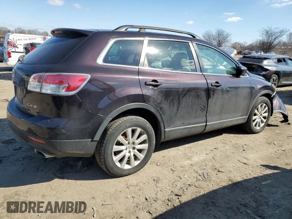 2008 Mazda CX-9 Grand Touring with VIN JM3TB38AX80144177, listed as a Copart auction lot 46460815 with 168,650 mi miles and Salvage Title. Bid and sale history available at carsss.com. Image 3.