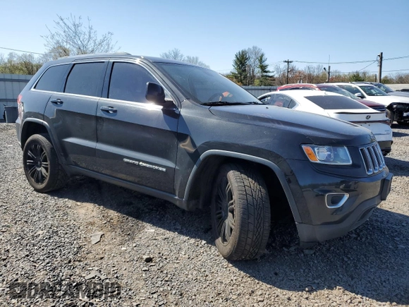 2014 Jeep Grand Cherokee Laredo with VIN 1C4RJFAG4EC210321, listed as a Copart auction lot 53574595 with 119,650 mi miles and Salvage Title. Bid and sale history available at DreamBid. Image 4.