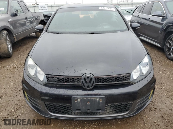 2010 Volkswagen Golf GTI with VIN WVWGV7AJ3AW236043, listed as a Copart auction lot 82016684 with 96,144 mi miles and Salvage title. Bid and sale history available at DreamBid. Image 5.