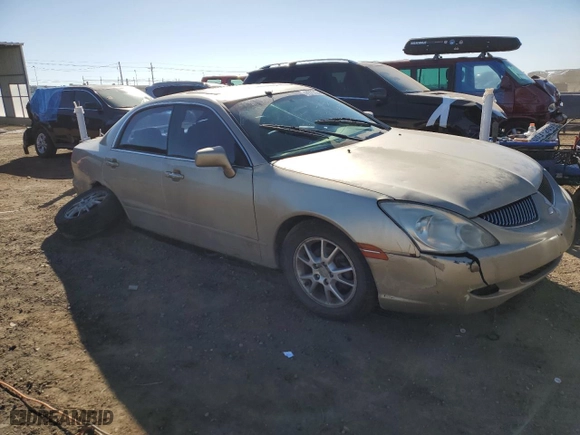 2004 Mitsubishi Diamante LS with VIN 6MMAP67P94T006413, listed as a Copart auction lot 44379125 with 191,238 mi miles and Salvage Title. Bid and sale history available at carsss.com. Image 4.