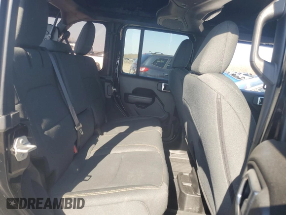 2024 Jeep Wrangler Willys с VIN 1C4RJXN62RW133671, выставлен на аукционе Copart как лот 52502545 с пробегом Не указан миль и Списание • Salvage title. История ставок и продаж доступна на DreamBid. Изображение 10.