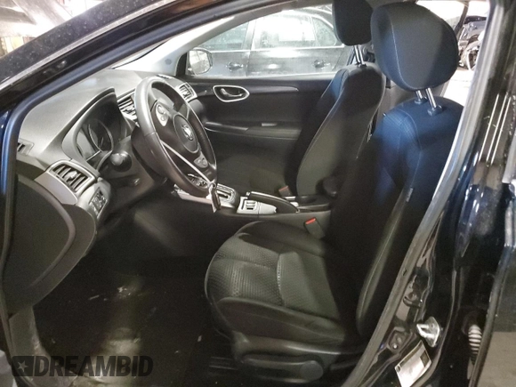 2017 Nissan Sentra S with VIN 3N1AB7AP2HY235619, listed as a Copart auction lot 44982005 with 78,040 mi miles and Salvage Title. Bid and sale history available at carsss.com. Image 7.