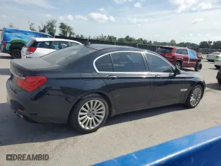 2011 BMW 7 Series 750Li xDrive with VIN WBAKC8C52BC434313, listed as a Copart auction lot 53448855 with 129,164 mi miles and Clean Title. Bid and sale history available at carsss.com. Image 3.