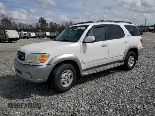 2003 Toyota Sequoia SR5 with VIN 5TDZT34A13S145830, listed as a Copart auction lot 49093185 with 226,483 mi miles and Salvage Title. Bid and sale history available at DreamBid. Image 1.