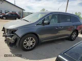2012 Honda Odyssey EX z VIN 5FNRL5H40CB068355, wystawiony jako Copart lot #54947705 z przebiegiem 160 430 mil mil oraz Szkoda całkowita • Salvage title. Historia ofert i sprzedaży dostępna na DreamBid. Obrazek 1.