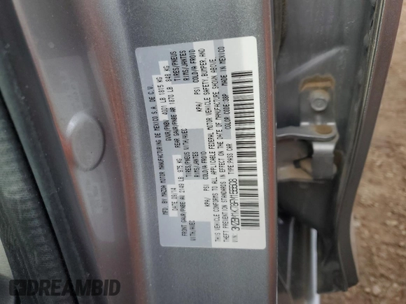2015 Mazda 3 i Sport with VIN 3MZBM1K78FM155508, listed as a Copart auction lot 48051835 with 39,978 mi miles and Clean Title. Bid and sale history available at DreamBid. Image 12.