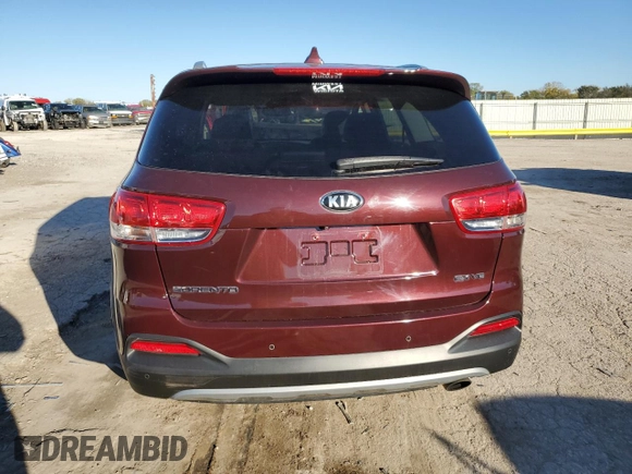 2018 Kia Sorento EX with VIN 5XYPHDA58JG355373, listed as a Copart auction lot 79715984 with 100,229 mi miles and Salvage Title. Bid and sale history available at carsss.com. Image 6.