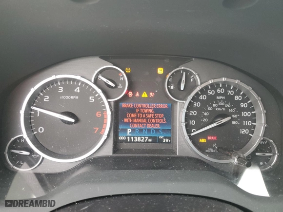 2016 Toyota Tundra 2WD Truck SR5 with VIN 5TFRW5F10GX204740, listed as a Copart auction lot 89380765 with 113,827 mi miles and Salvage Title. Bid and sale history available at carsss.com. Image 9.