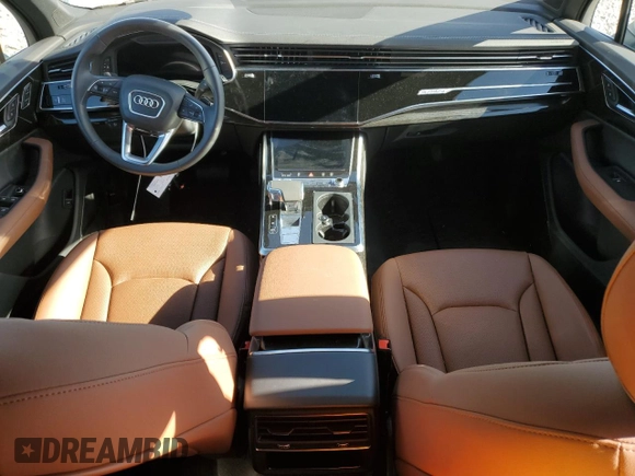 2023 Audi Q7 Prestige with VIN WA1VXBF72PD020328, listed as a Copart auction lot 73369314 with 3,839 mi miles and Salvage title. Bid and sale history available at DreamBid. Image 8.