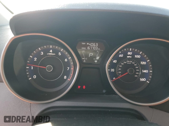 2012 Hyundai Elantra GLS with VIN 5NPDH4AE2CH074328, listed as a Copart auction lot 66679905 with 167,703 mi miles and Clean title. Bid and sale history available at DreamBid. Image 9.